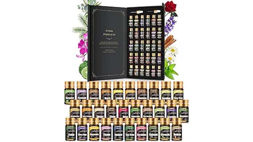 100 natural essential oils