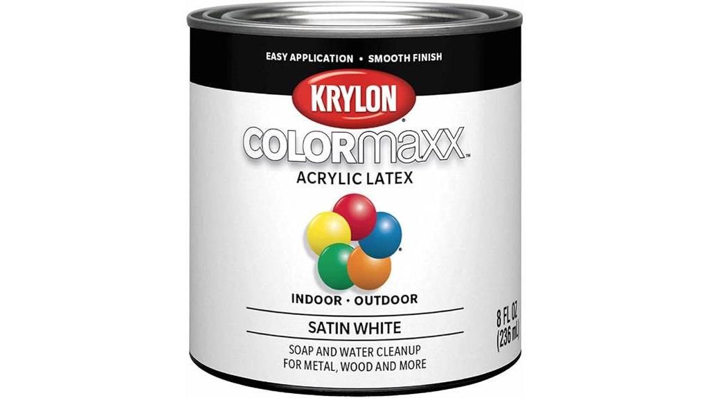 acrylic latex brush paint