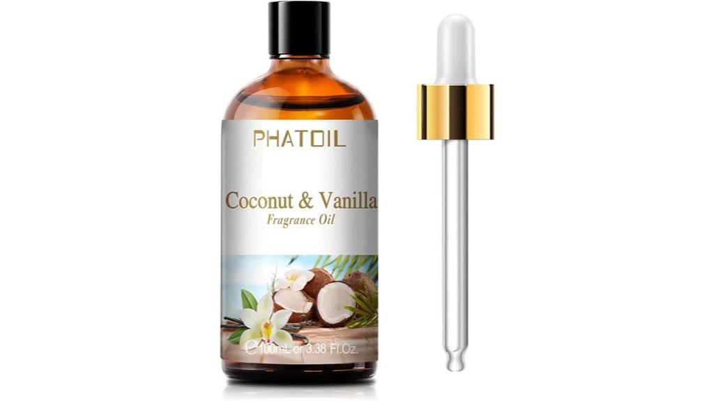 aromatherapy with coconut essence