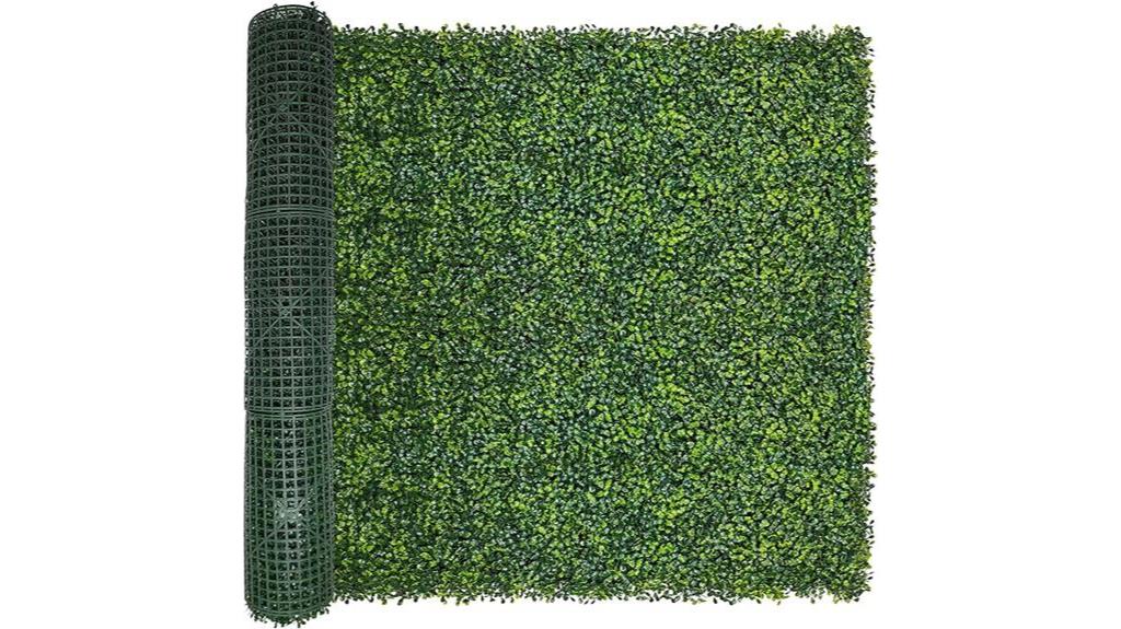 artificial boxwood privacy panels