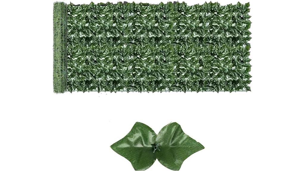 artificial ivy fence cover