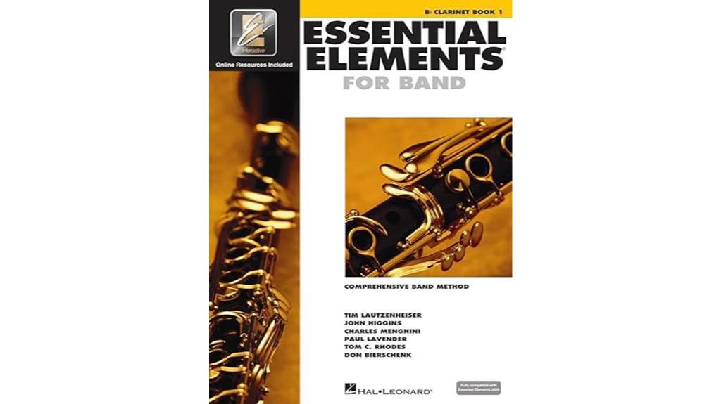 band clarinet book with eei