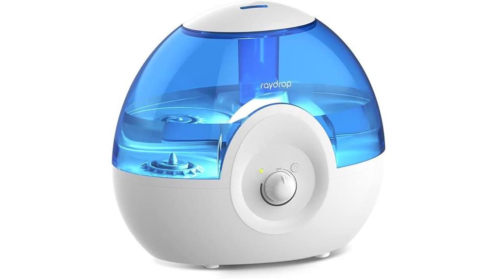bedroom humidifier with 2 2l