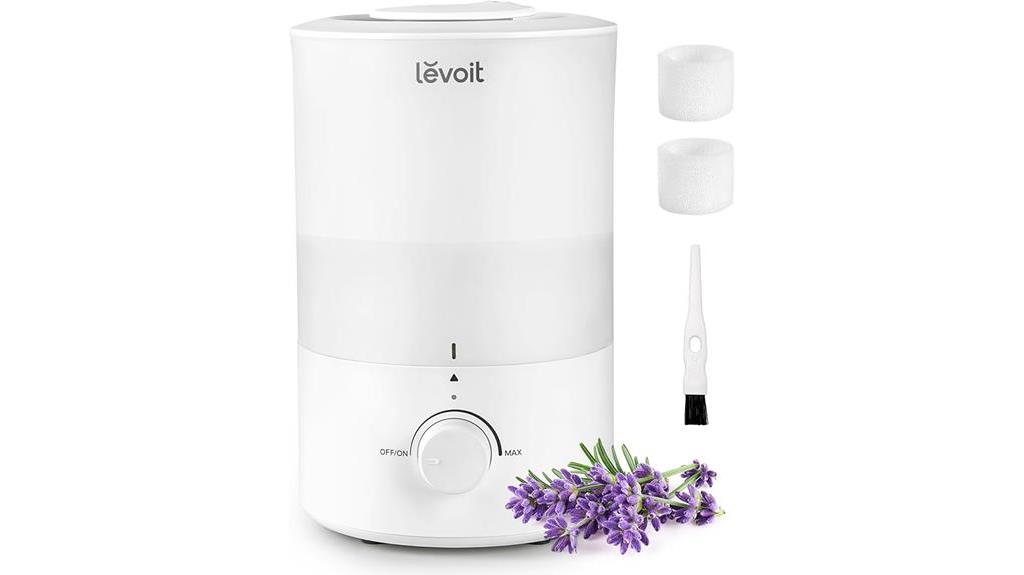 bedroom humidifier with essential oils