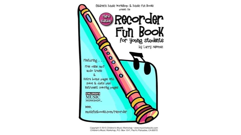 beginner recorder lessons book