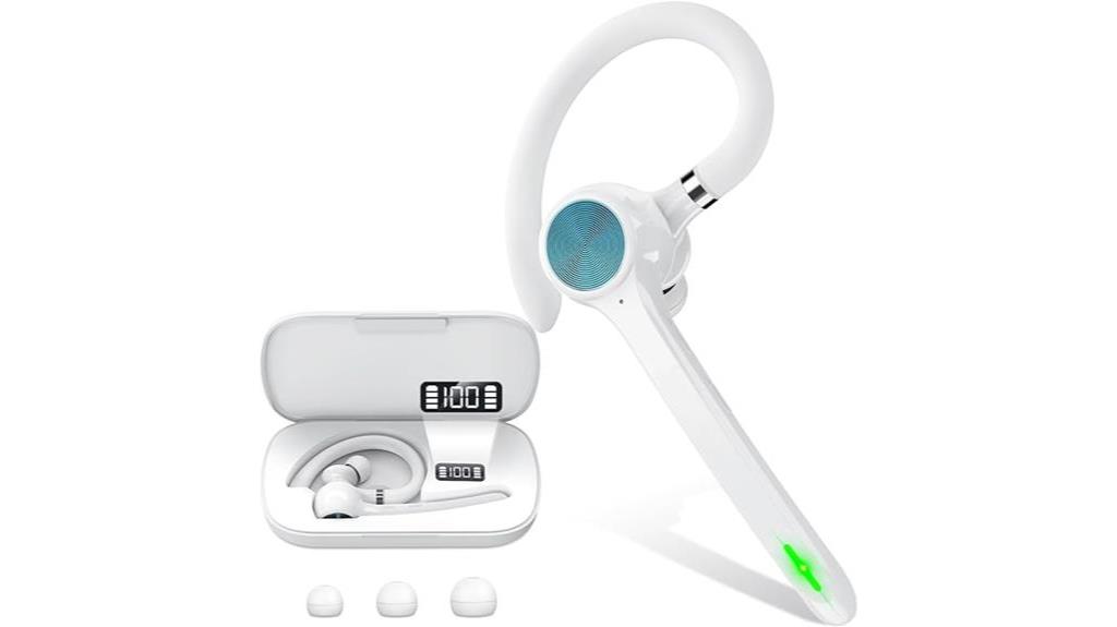 bluetooth earpiece with case