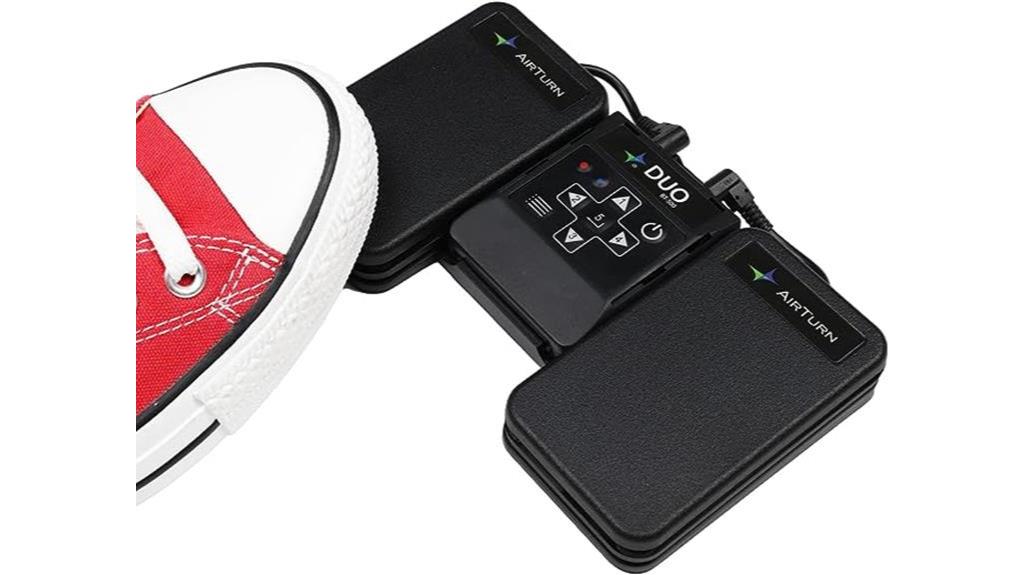 bluetooth pedal for reading