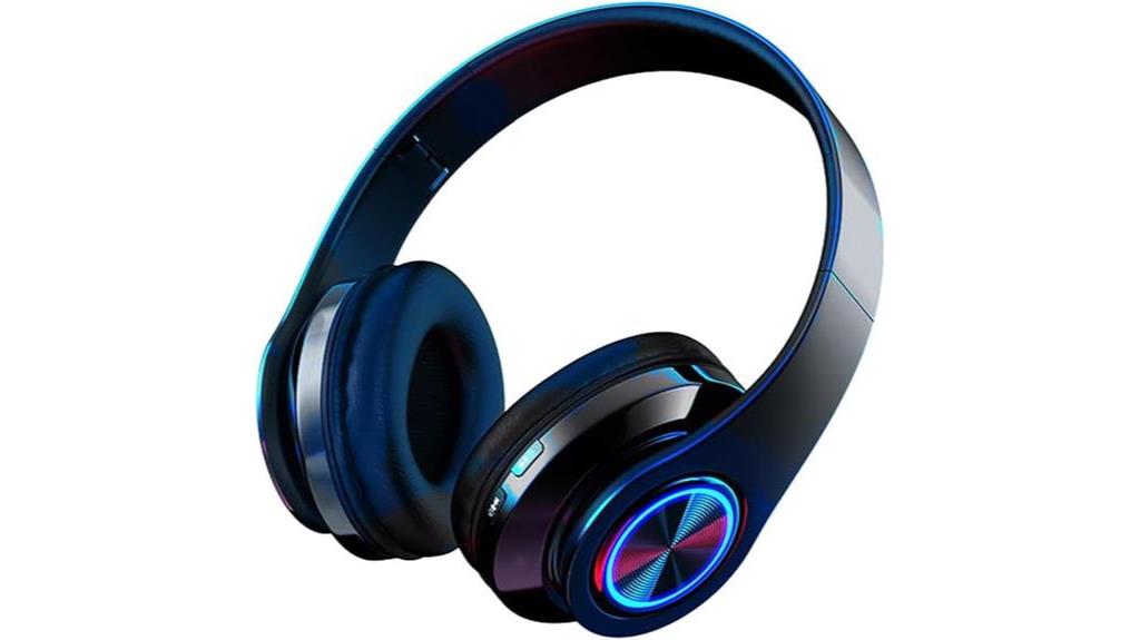 cengnian bluetooth headphones with microphone and deep bass
