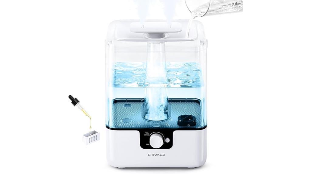 chic humidifier for large rooms