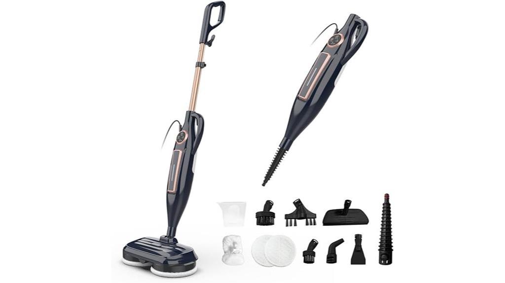 cleaning made easy with a steam mop