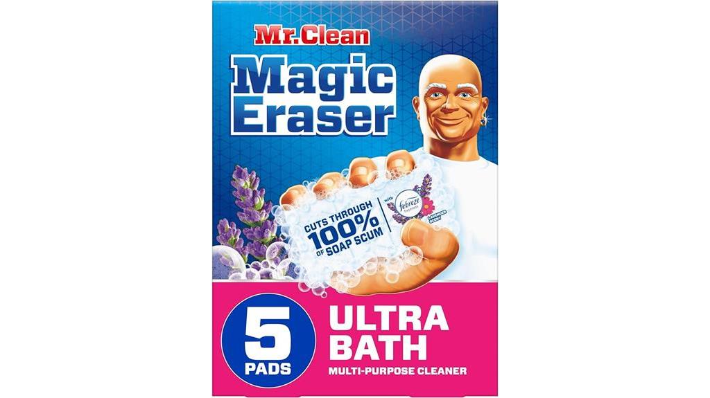 cleaning with magic eraser