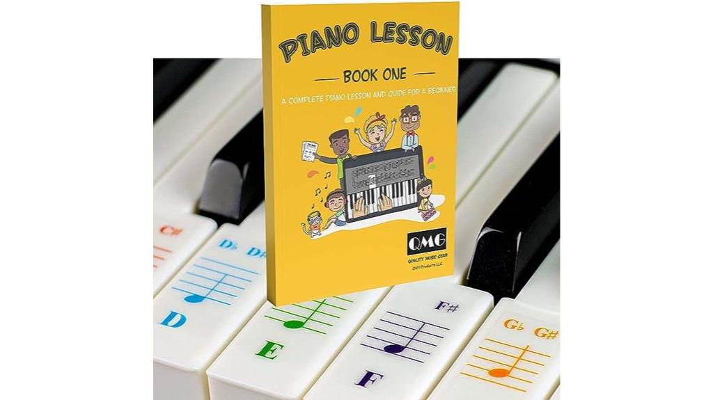 colorful piano learning kit