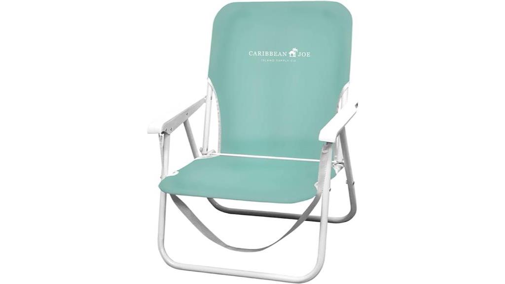 comfortable and portable beach chair