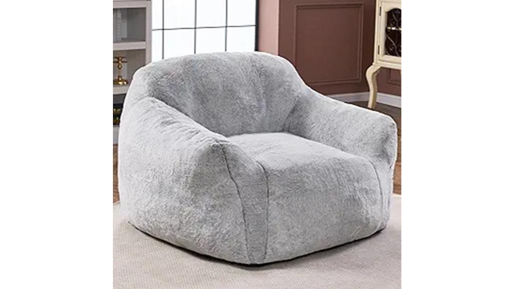 comfortable giant bean chair