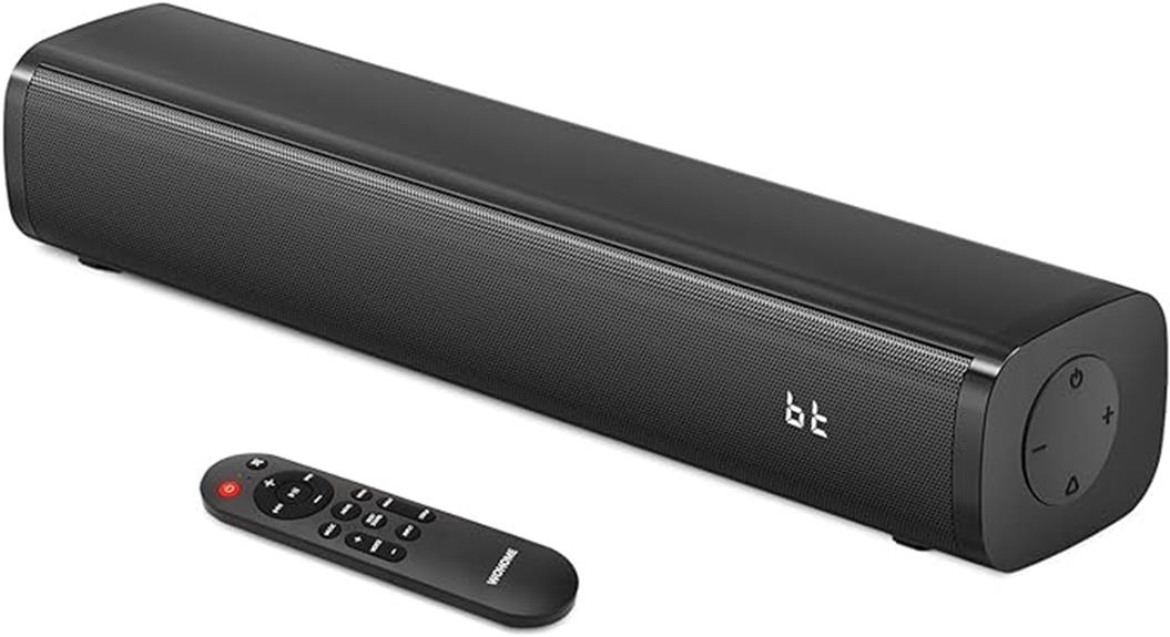 compact sound bar system