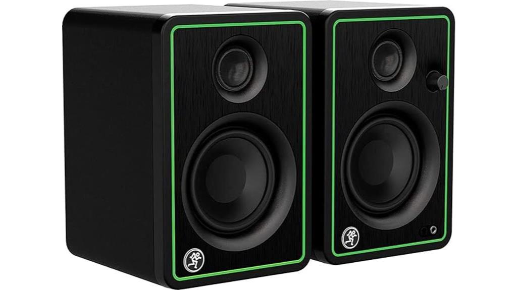 compact studio monitor speakers