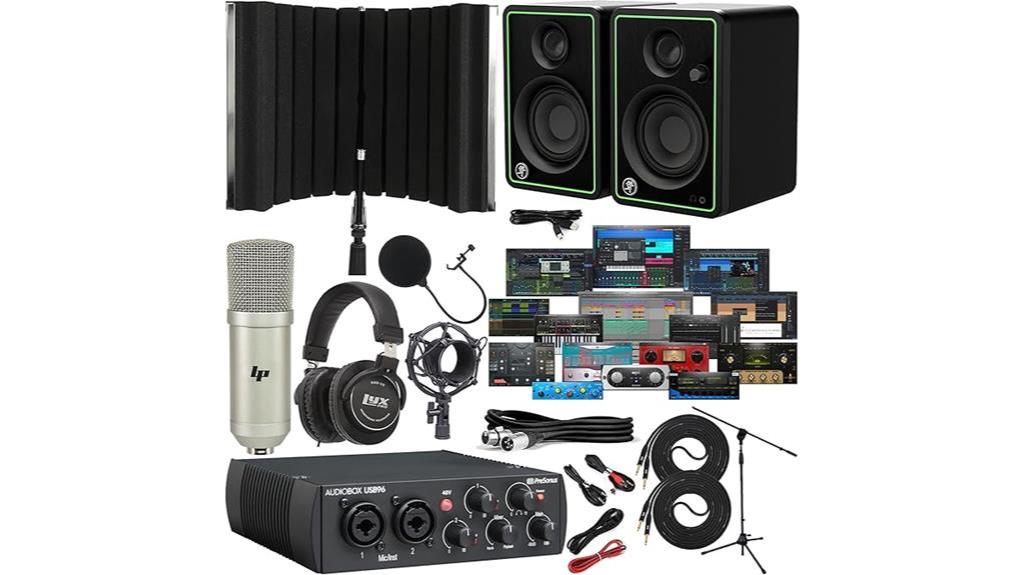 complete audio recording package