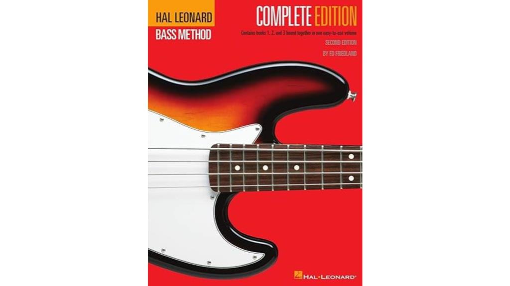 comprehensive bass guitar method