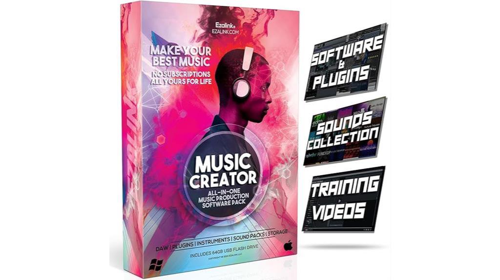 comprehensive music production package