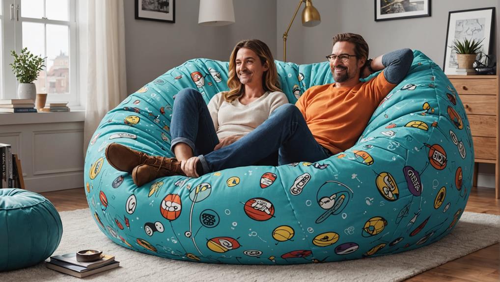cozy and stylish beanbags