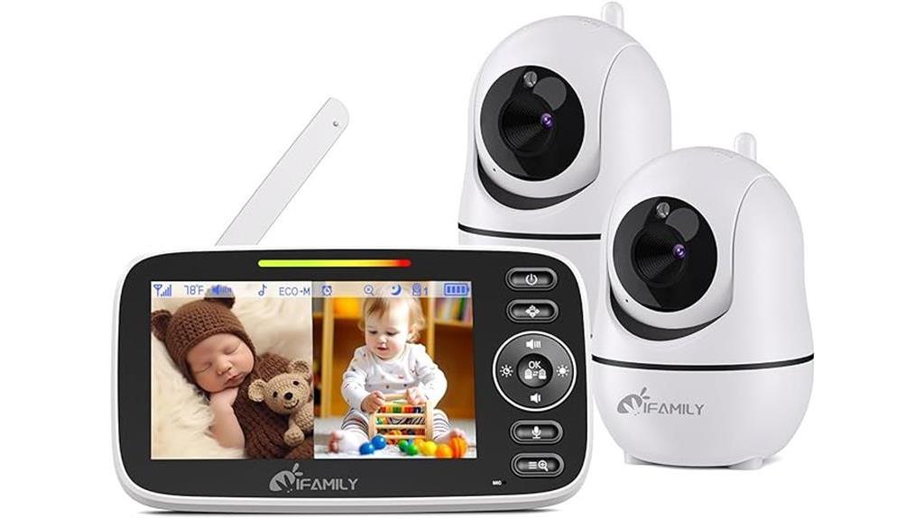 dual camera baby monitor