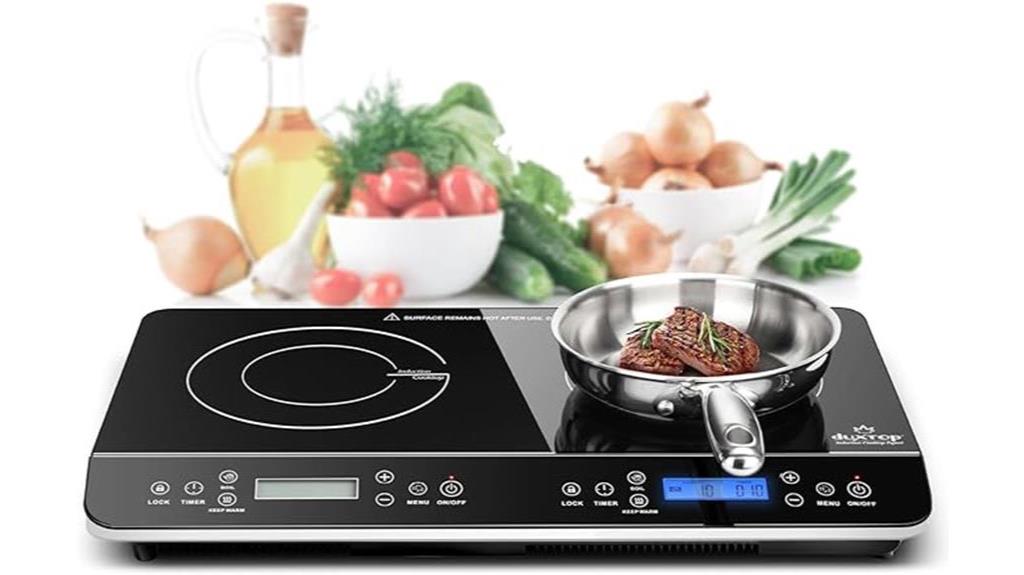 dual induction cooktop technology