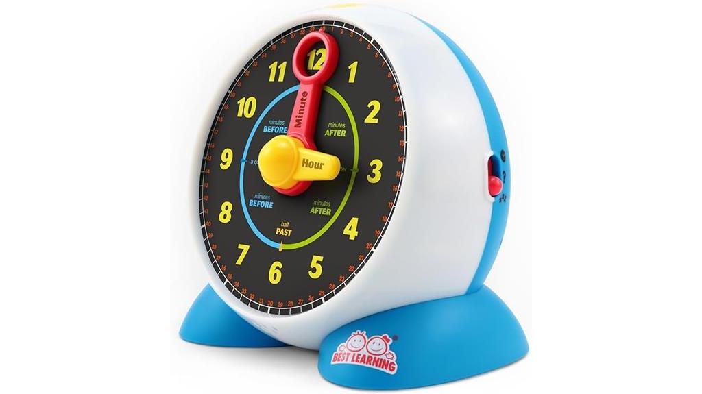 educational talking clock toy
