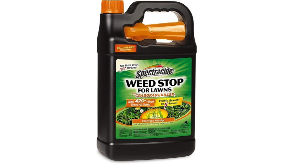 effective weed and crabgrass control