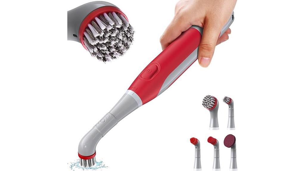 electric grout cleaning brush