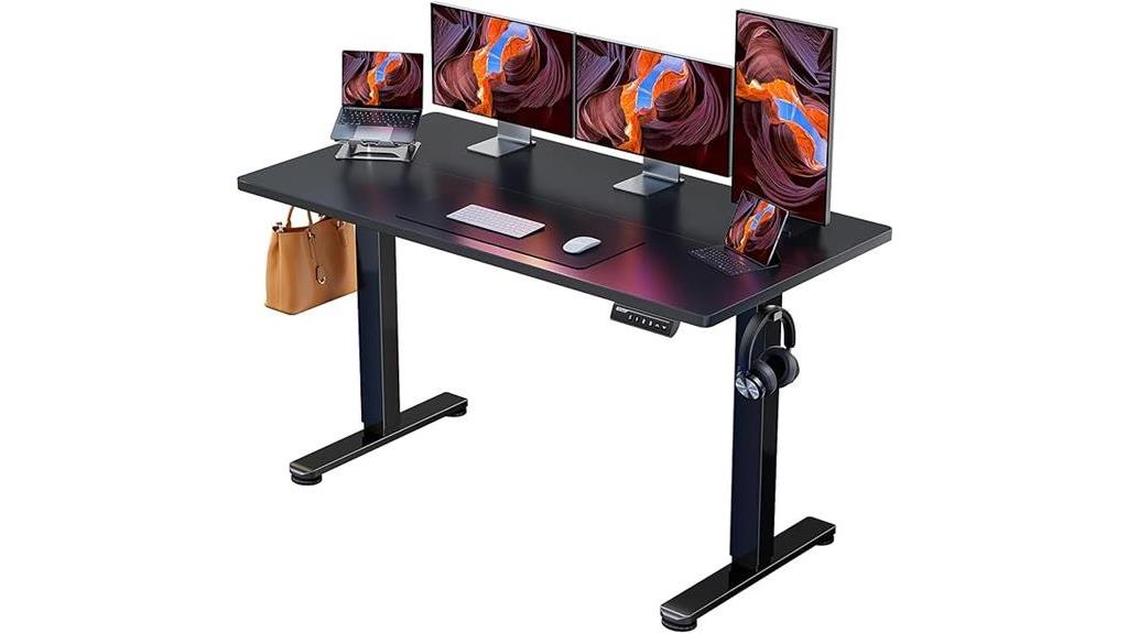 electric standing desk adjustable