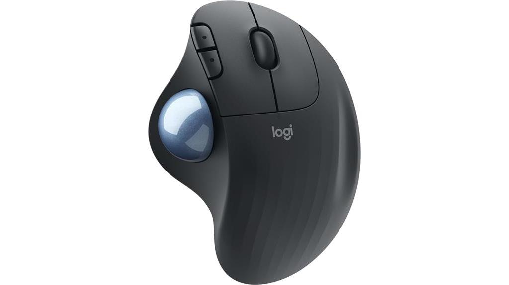 ergonomic wireless trackball mouse