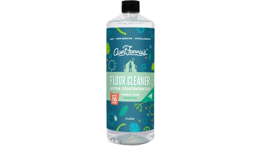 eucalyptus scented floor cleaner concentrate