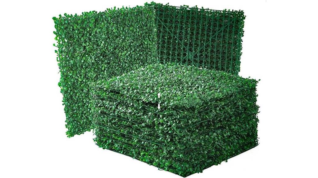 faux greenery panels available