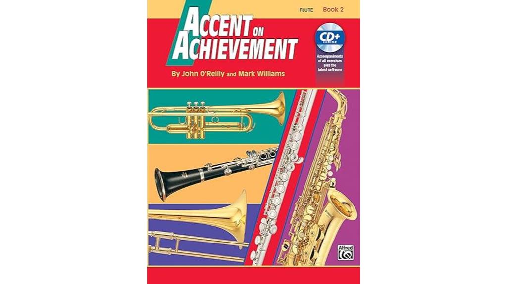 flute book with audio