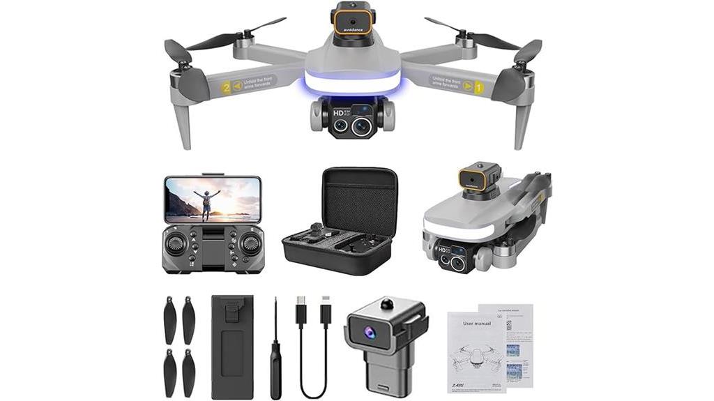 foldable 4k camera drone