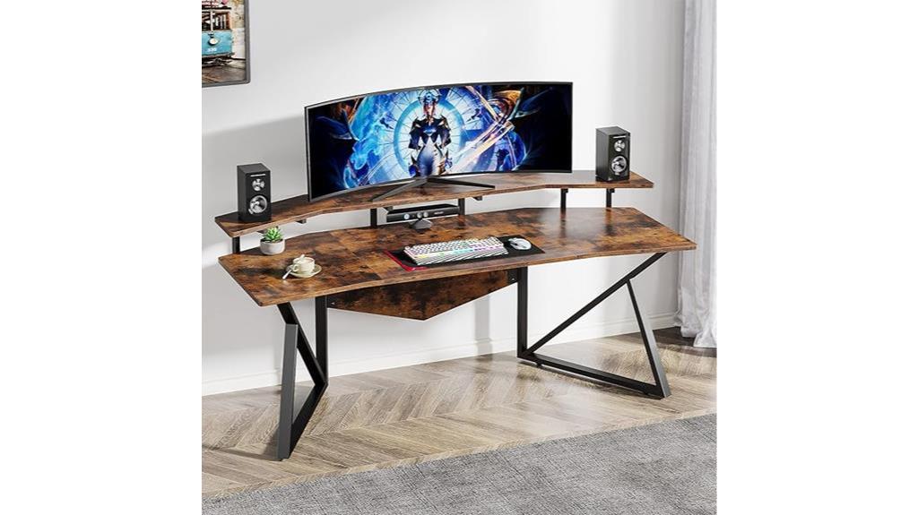 functional and stylish workstation