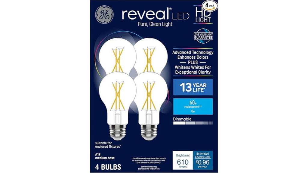 ge reveal led bulbs