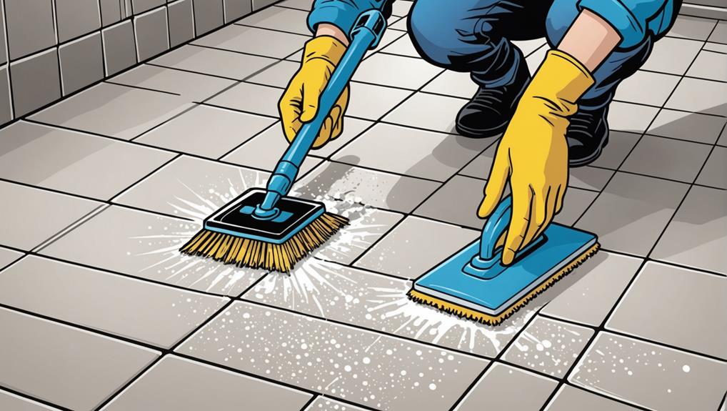 grout cleaners for sparkling tiles