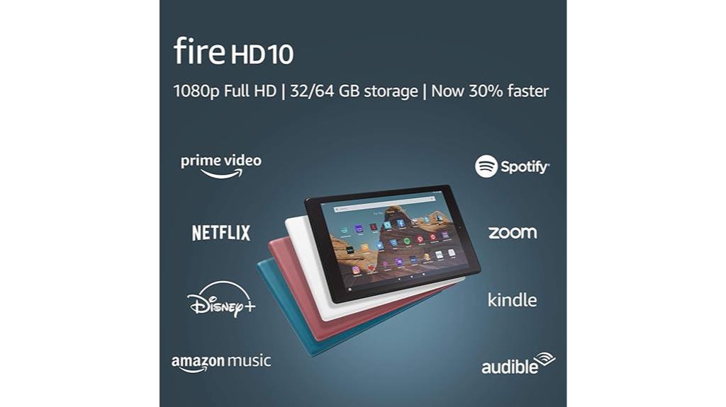 high definition tablet with fire