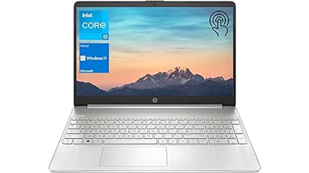 high performance laptop with touchscreen