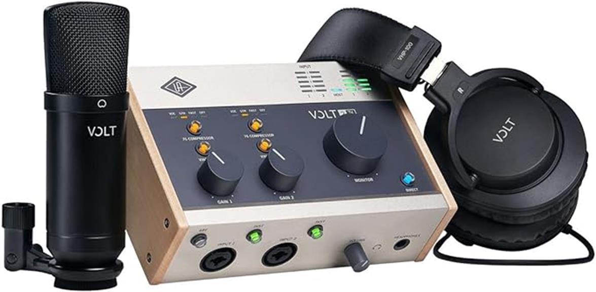 high quality audio interface bundle