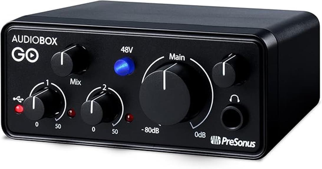 high quality presonus audio interface