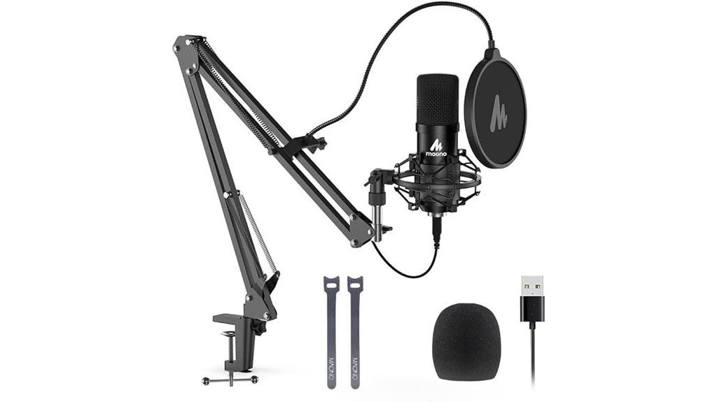 high quality usb podcast microphone