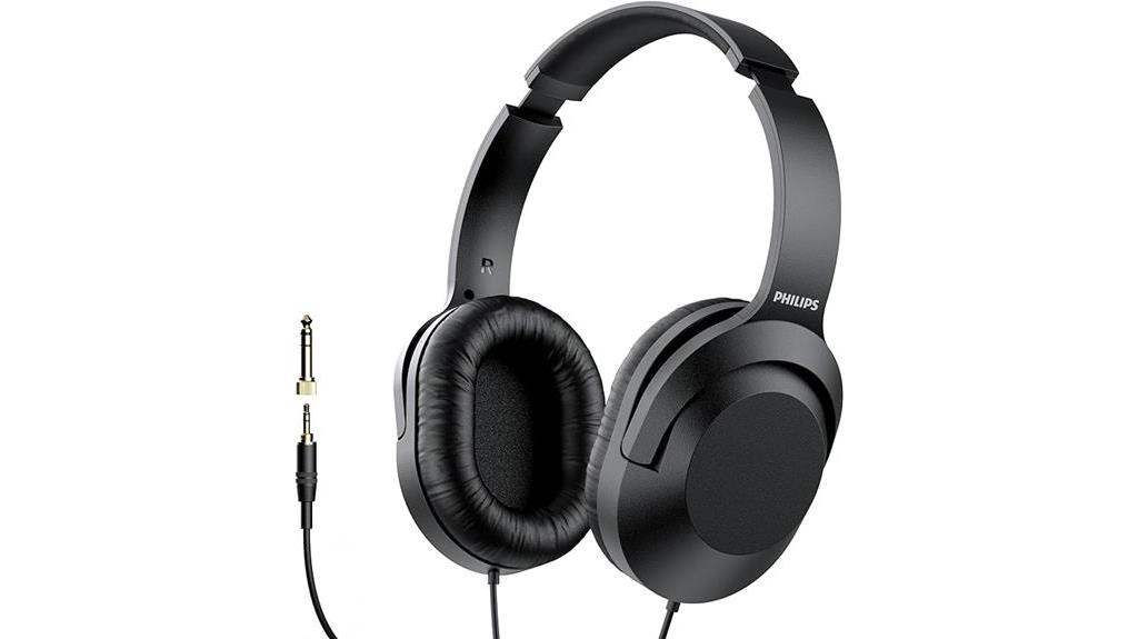 high quality wired stereo headphones