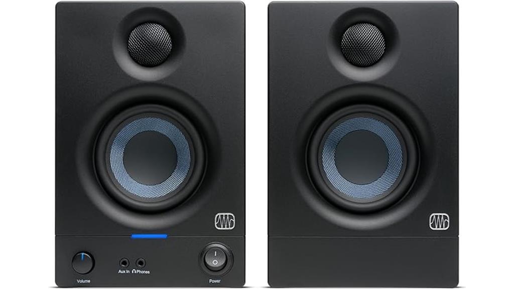highly rated studio monitors