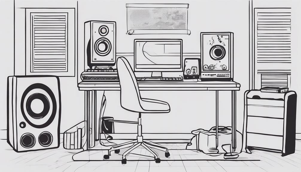 home studio equipment types