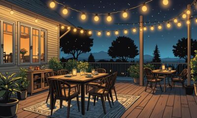 illuminate outdoor spaces stylishly