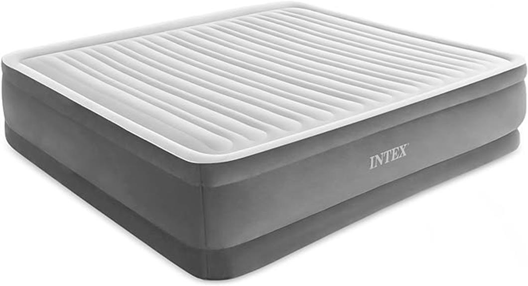 inflatable airbed with pump