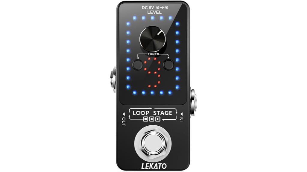 lekato looper guitar pedal
