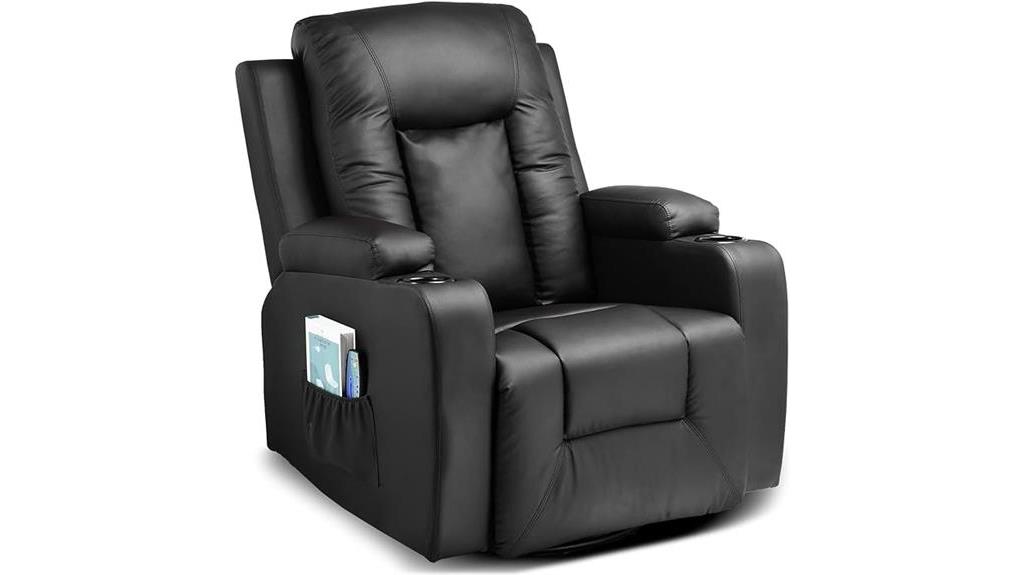 luxurious leather recliner chair